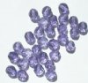 25 8mm Faceted Tanzanite Firepolsh Beads